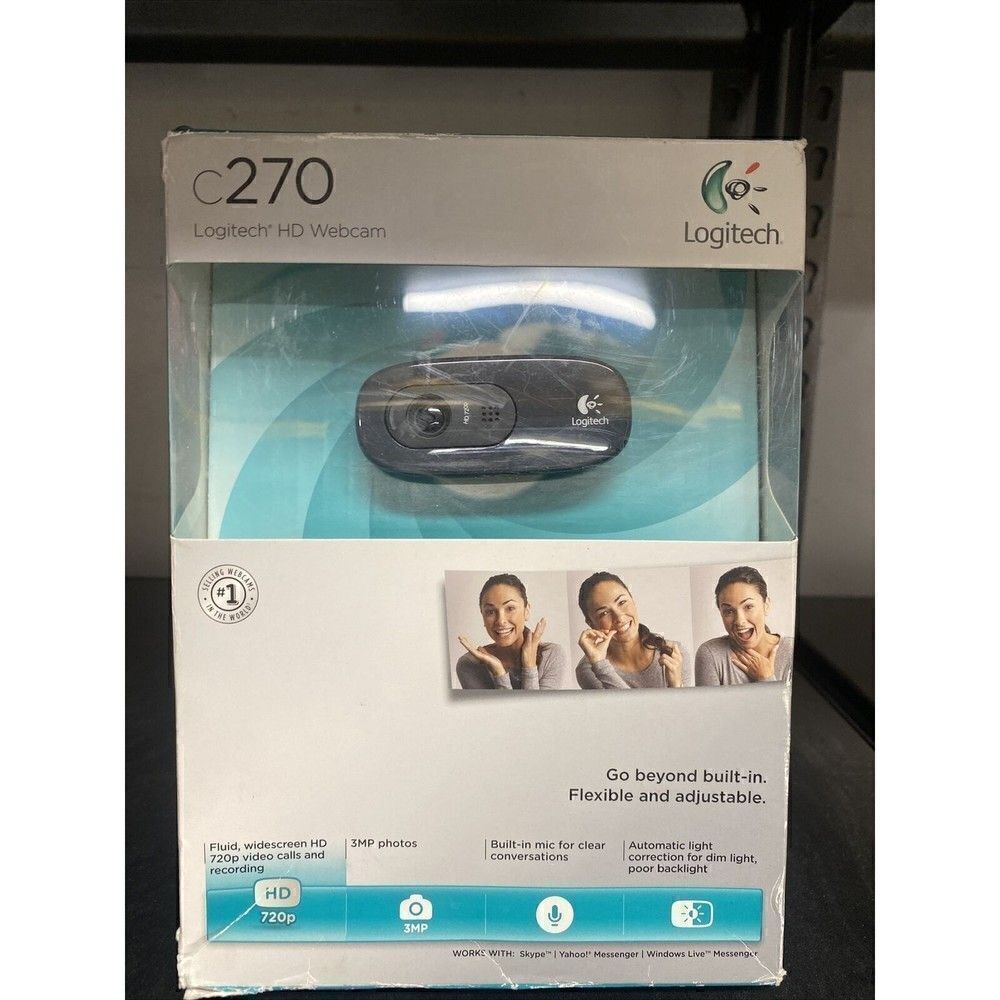 Logitech C270 Web Camera (960-000694)